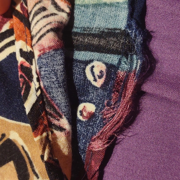 Vintage Caliché Blouse Abstract Leaf - Picture 12 of 12